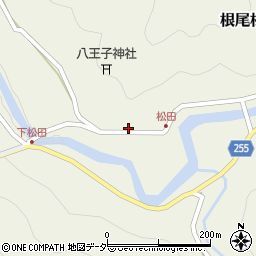 岐阜県本巣市根尾松田486周辺の地図