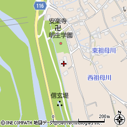 明生学園周辺の地図