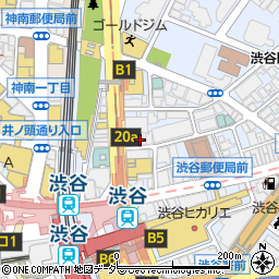 渋谷イースト・クリニック周辺の地図