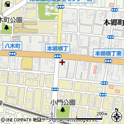 群馬銀行八王子支店周辺の地図