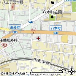 東京都八王子市八木町3-7周辺の地図
