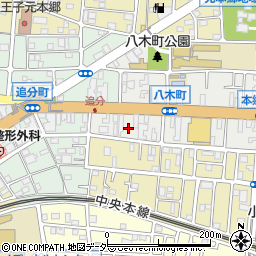 東京都八王子市八木町3-16周辺の地図