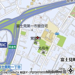 東京都調布市富士見町1丁目35-6周辺の地図