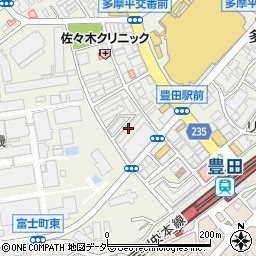 第二富士マンションＡ棟周辺の地図