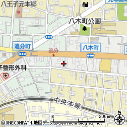 東京都八王子市八木町3-6周辺の地図
