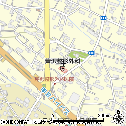 芦澤整形外科医院周辺の地図
