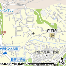 東京都八王子市長房町64周辺の地図