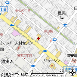 千葉県浦安市北栄4丁目20-8周辺の地図