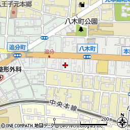 東京都八王子市八木町3周辺の地図