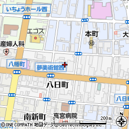 東京都八王子市八日町8周辺の地図