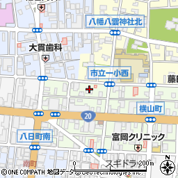 東京都八王子市横山町17周辺の地図