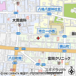 東京都八王子市横山町17周辺の地図