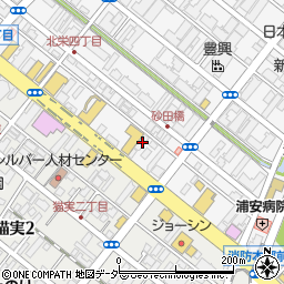 千葉県浦安市北栄4丁目20-51周辺の地図