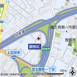 東京都調布市富士見町1丁目13-33周辺の地図