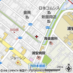 千葉県浦安市北栄4丁目5-25周辺の地図