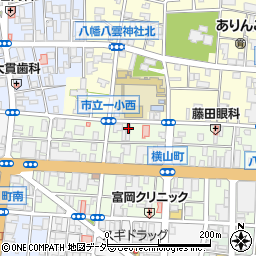 東京都八王子市横山町20-13周辺の地図