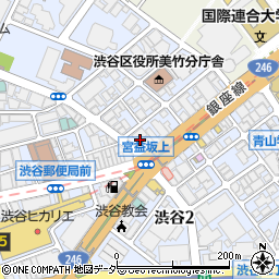 近視ケアクリニック渋谷周辺の地図
