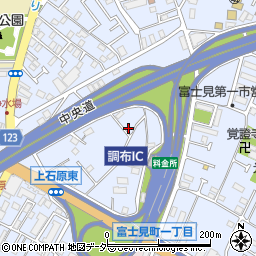 東京都調布市富士見町1丁目28-23周辺の地図