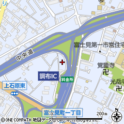 東京都調布市富士見町1丁目32周辺の地図