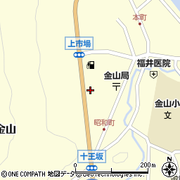 岐阜県下呂市金山町金山1923周辺の地図