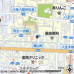 東京都八王子市横山町20-18周辺の地図