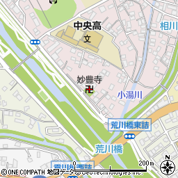 妙豊寺周辺の地図