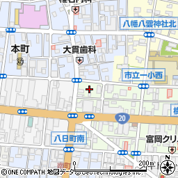 東京都八王子市横山町16周辺の地図