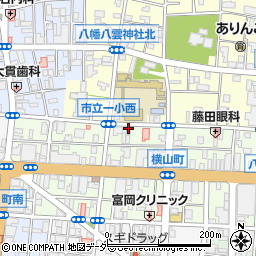 横山町薬局周辺の地図