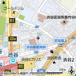 東京都渋谷区渋谷1丁目9-1周辺の地図