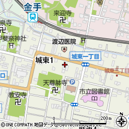 深澤電気企業所周辺の地図