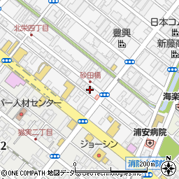 千葉県浦安市北栄4丁目19-51周辺の地図