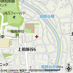 東京都世田谷区上祖師谷6丁目28-19周辺の地図