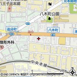 東京都八王子市八木町3-15周辺の地図