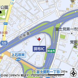 東京都調布市富士見町1丁目28-22周辺の地図