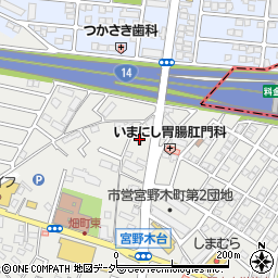 千葉県千葉市花見川区畑町598-4周辺の地図