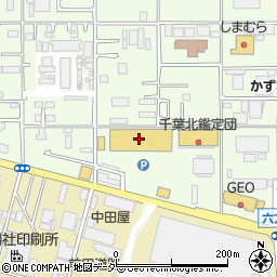 スーパーオートバックス千葉長沼店周辺の地図