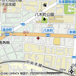 東京都八王子市八木町3-17周辺の地図