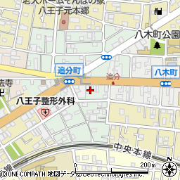 東京都八王子市追分町7周辺の地図