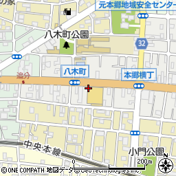 小澤酒造場周辺の地図