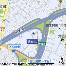 東京都調布市富士見町1丁目28周辺の地図
