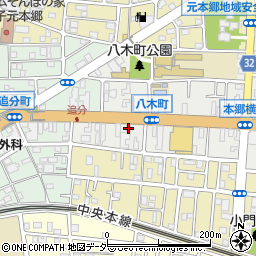 東京都八王子市八木町3-18周辺の地図