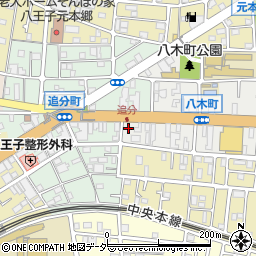 東京都八王子市八木町3-12周辺の地図