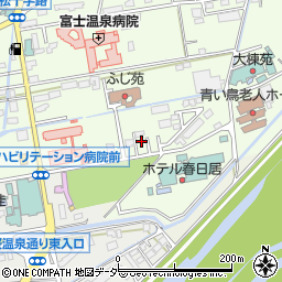 山梨県笛吹市春日居町小松855-372周辺の地図