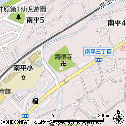 壽徳寺周辺の地図