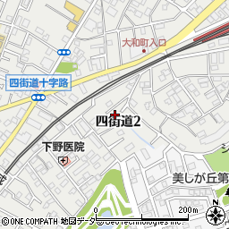 千葉県四街道市四街道2丁目15周辺の地図