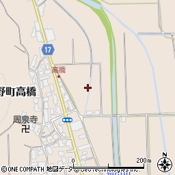 京都府京丹後市網野町高橋周辺の地図
