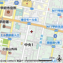 香澄周辺の地図