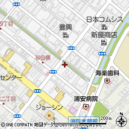 千葉県浦安市北栄4丁目4-20周辺の地図