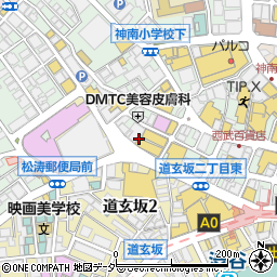 東京都渋谷区宇田川町33周辺の地図