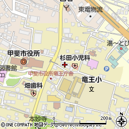 岡田新聞店周辺の地図